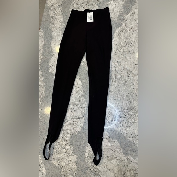 LESET Rio Stirrup Pant in Chocolate Size XS - Picture 3 of 6